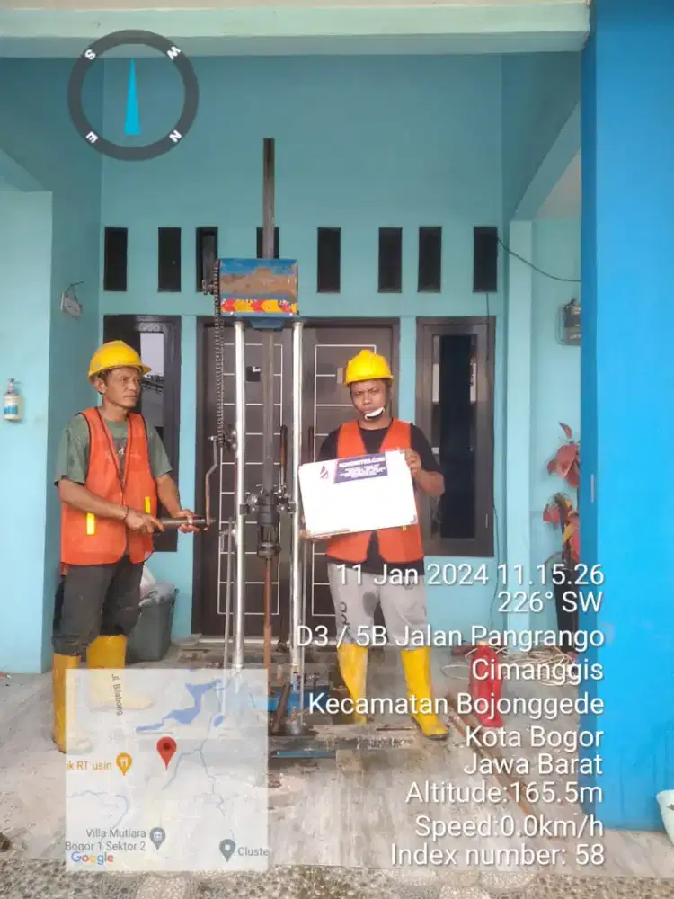 Jasa Sondir Test / CPT Test Tanah Syarat IMB PBG