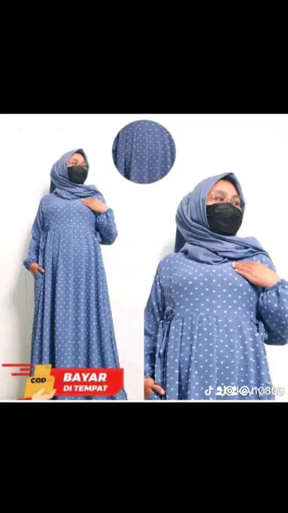 Baju gamis uragiri.bahan nyaman jahitan rapih.