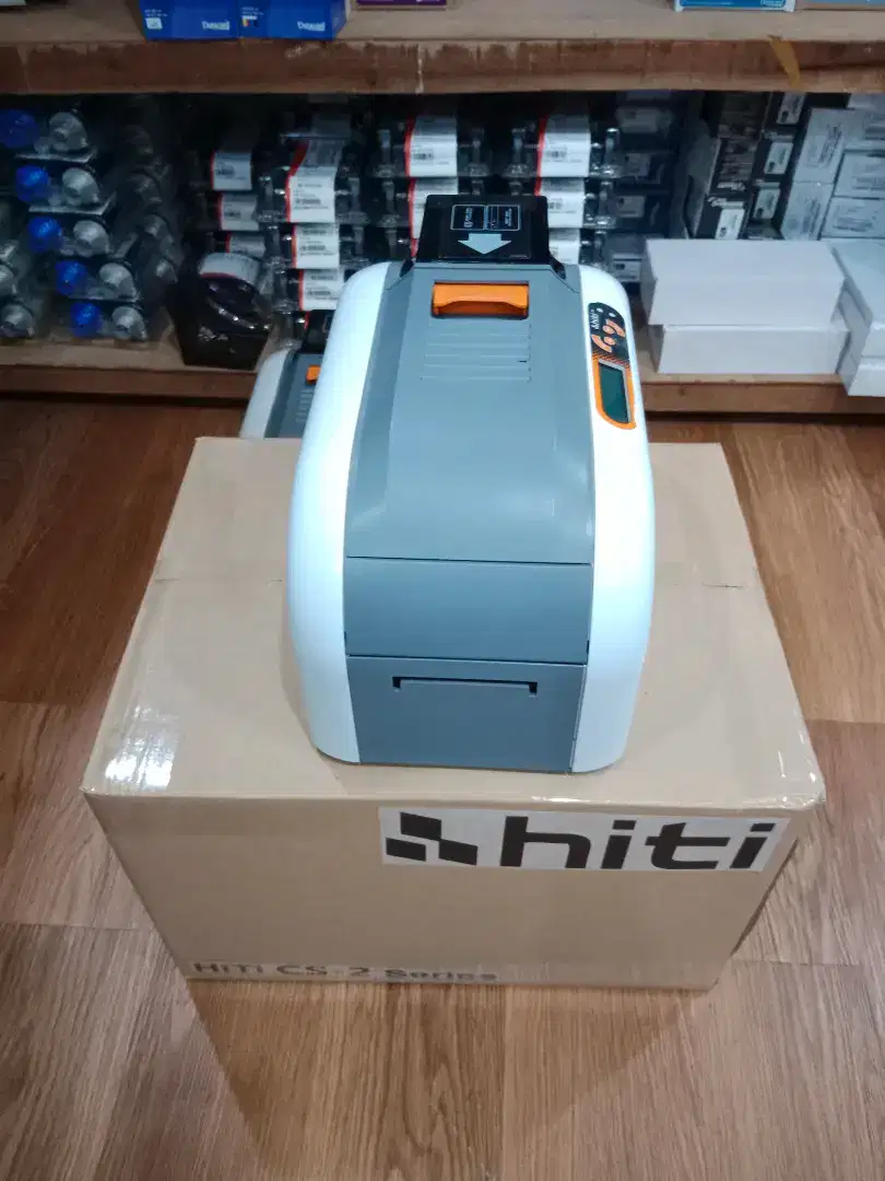 Printer ID Card HITI CS200e Single Side Bekas Normal