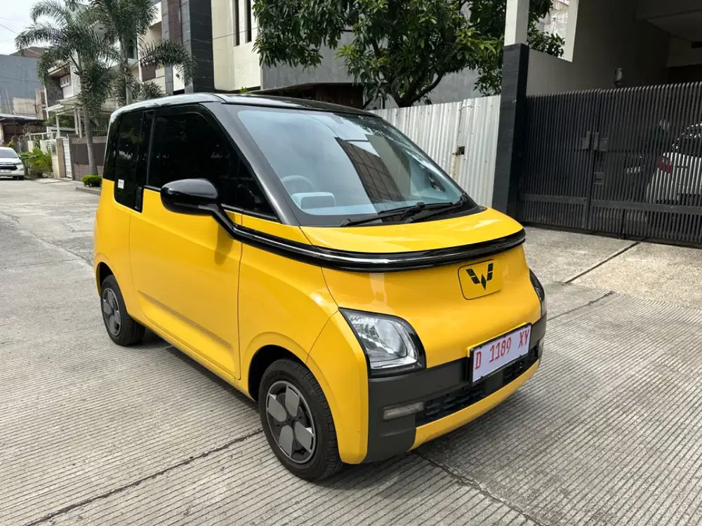 Wuling Air Ev Km Kuning Yellow Mobil Listrik Kecil Nik