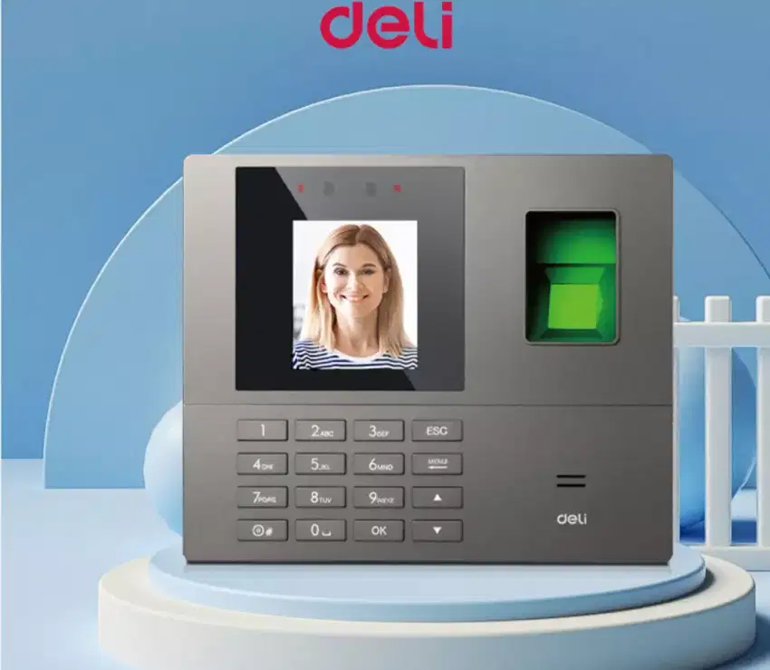 Mesin Absen Finger print dan Wajah Deli ES 161