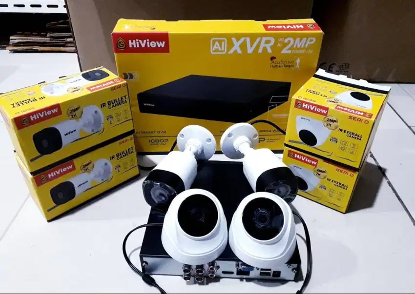 jual kamera cctv 4 kamera murah