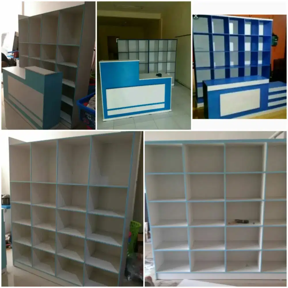 LEMARI MEJA KASIR&RAK LAUNDRY ORDER COD