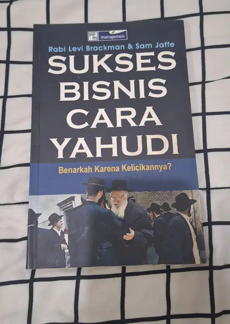 Buku Sukses Bisnis Cara Yahudi Rabi Levi Brackman & Sam Jaffe Original