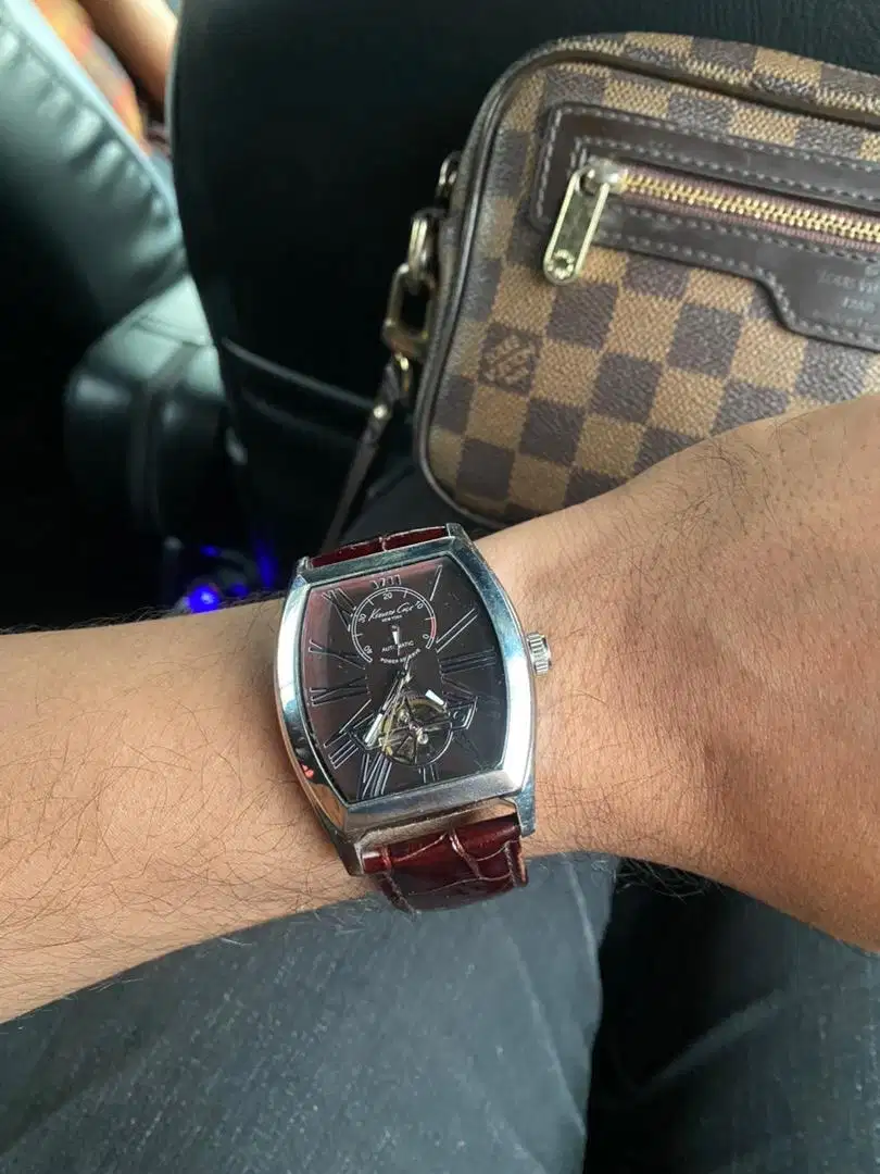 Jam tangan pria Kenneth cole movement automatic kc1983 original