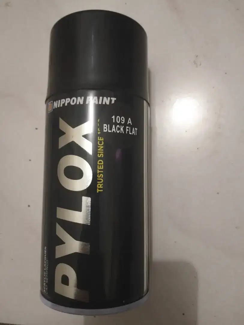 Cat Semprot Pylox Black Flat Hitam duff 300cc