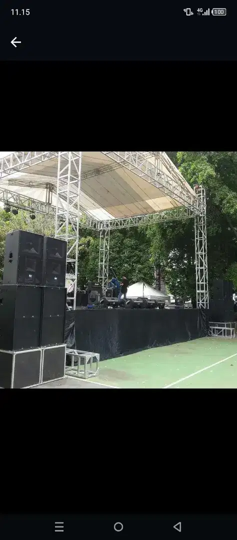 Speaker sound System paket organ tunggal bisa di sewa sound