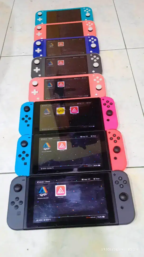 Nintendo switch v1 v2 oled lite