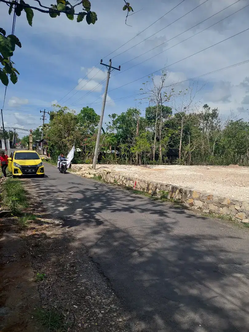 Tanah SHMP 200m2 di pinggir jalan Apal, Cocok untuk Usaha