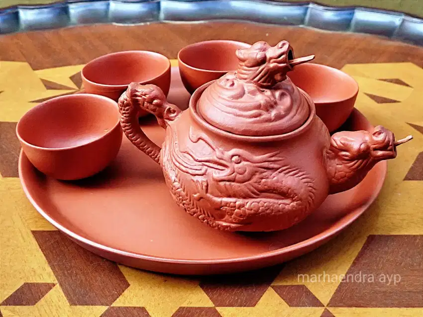 Teapot yixing tradisional jadul lawas vintage