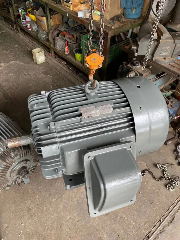 TECO 125HP 2POLE 90KW - DINAMO ELEKTRO MOTOR 3PHASE RPM TINGGI