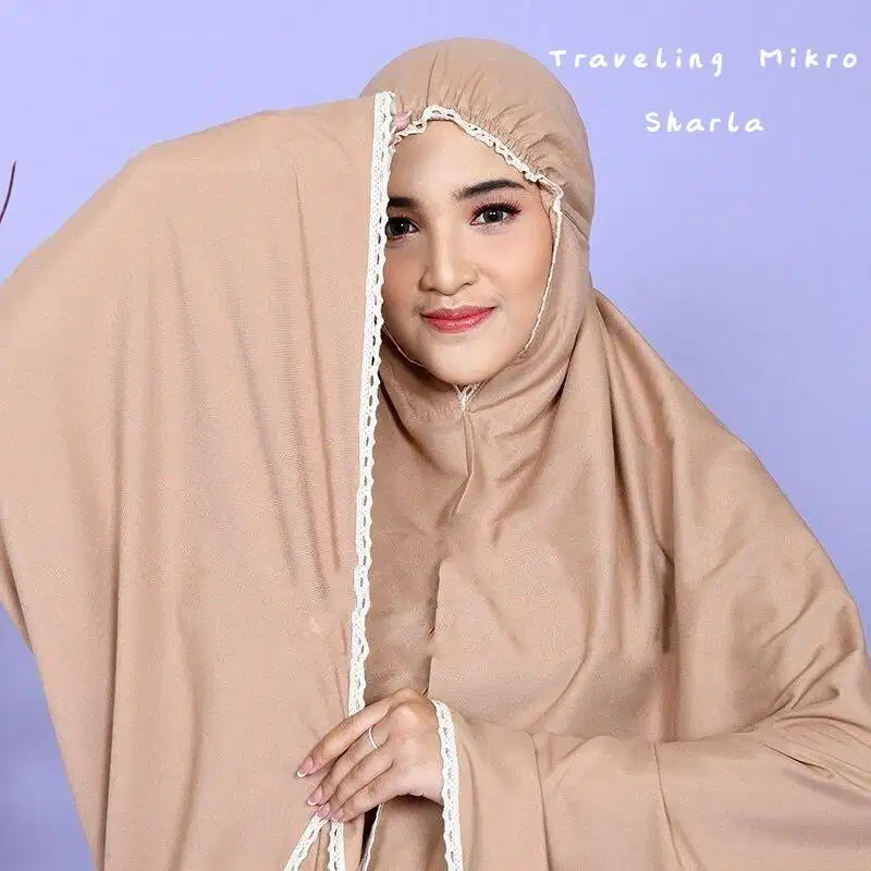 Mukena traveling Kaira katun mikro premiun, kode IN