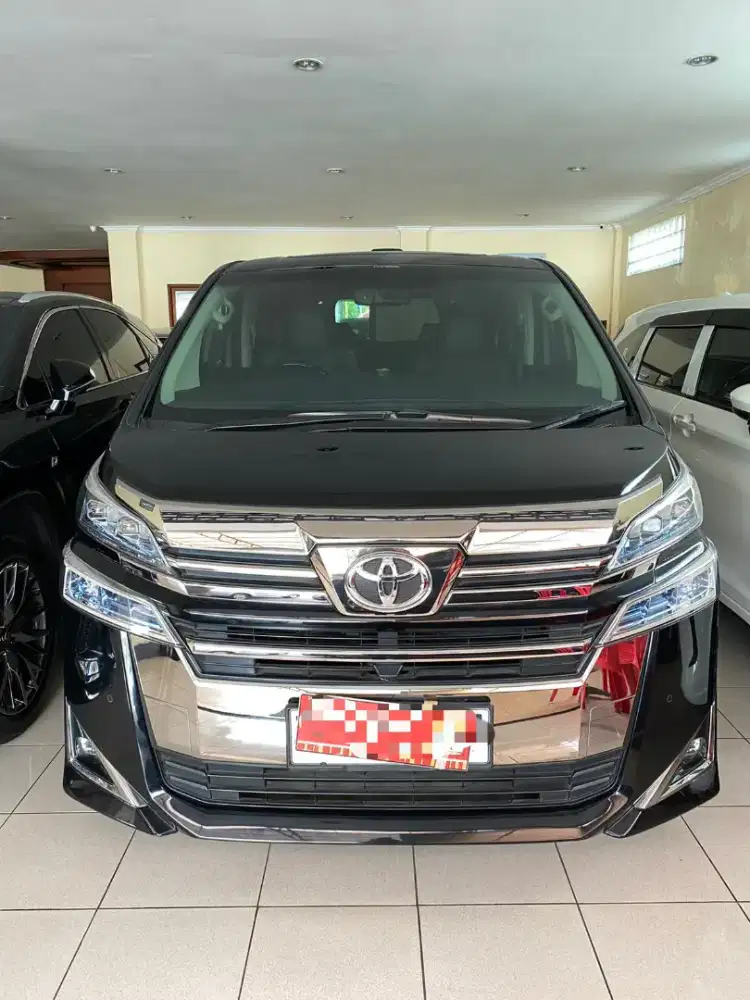Toy. Vellfire G 2019 Hitam A/T 2.5