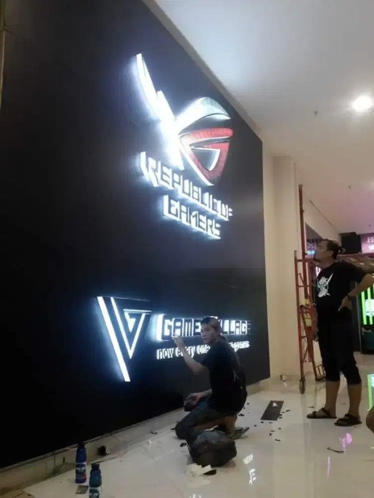 Jasa Huruf Timbul Akrilik Murah Klaten