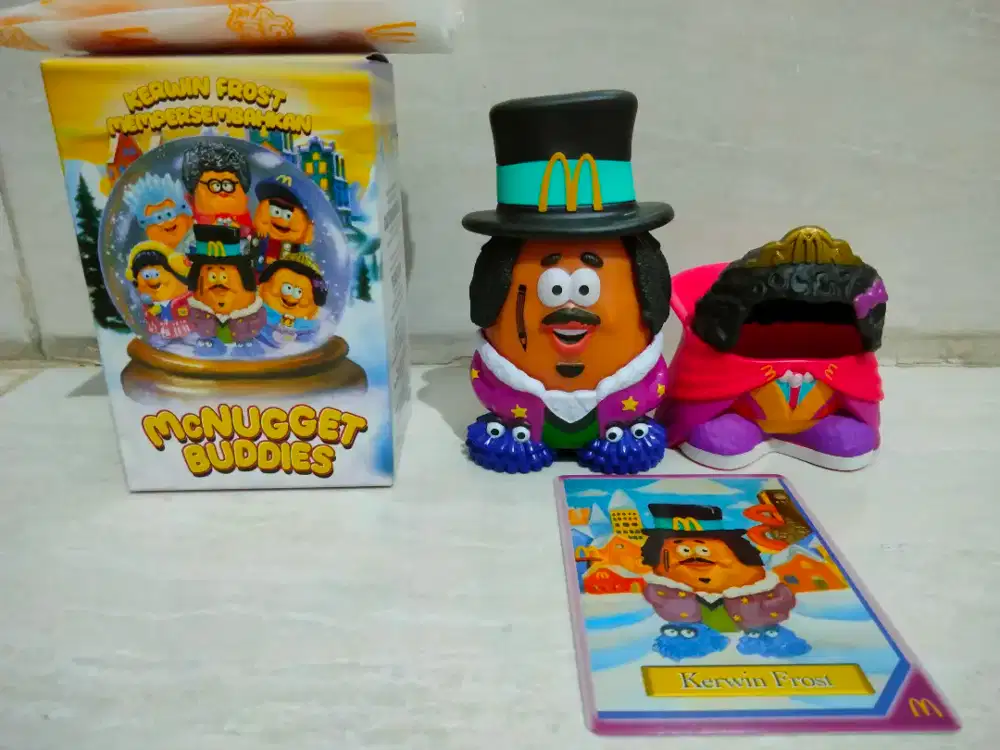 Mc donald x kerwin frost action figure murah