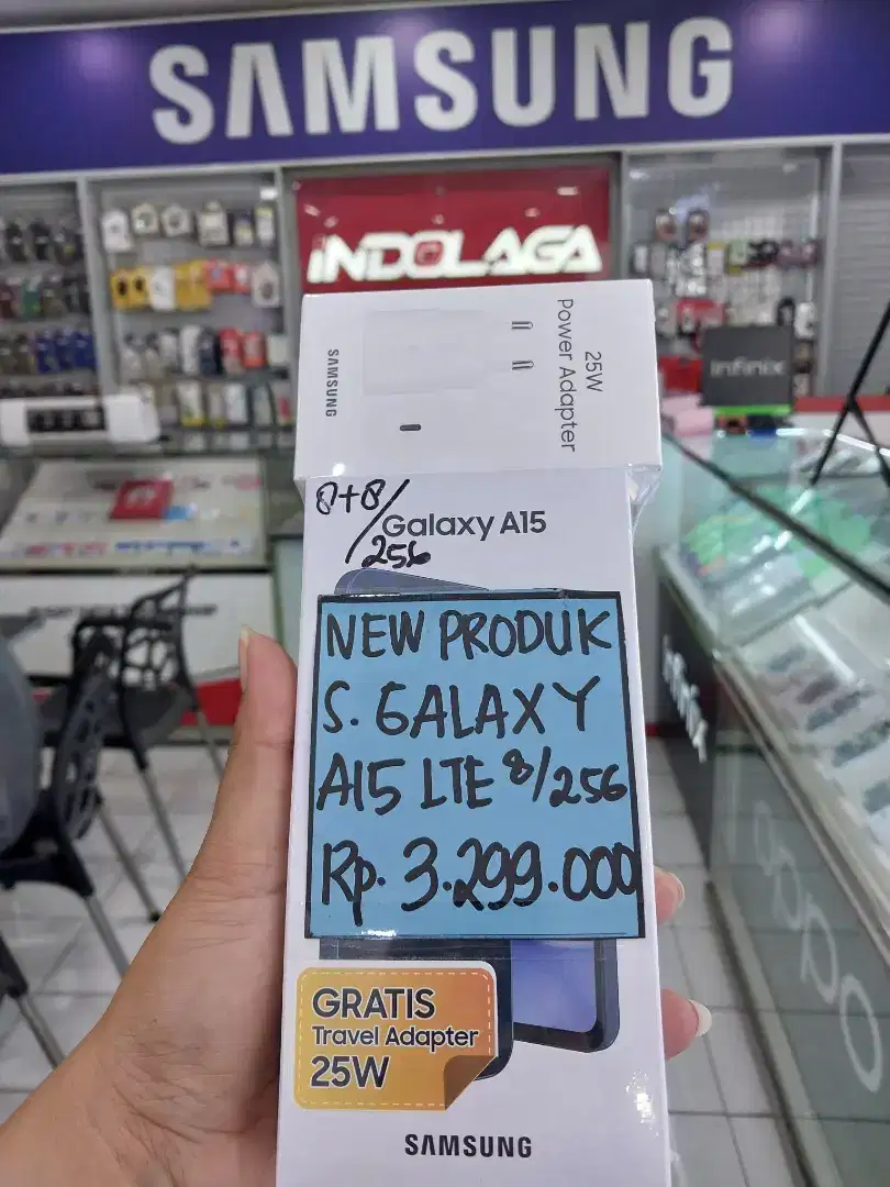 SAMSUNG GALAXY A15 LTE 8+8/256 GB