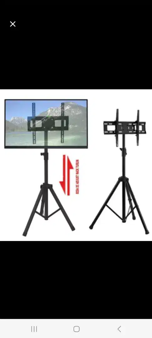 Standing tripod tv led 24inc - 55inc
