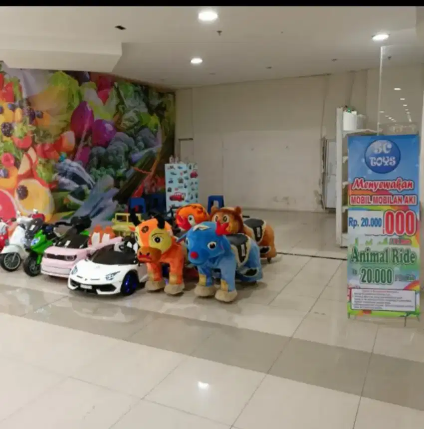 DIBUTUHKAN KARYAWATI SEGERA UNTUK MENJAGA RENTAL MAINAN MOBIL-MOBILAN