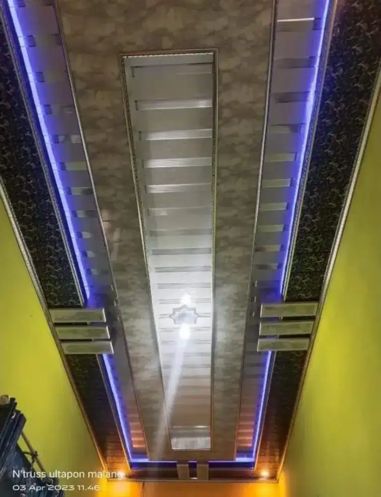 Plafon pvc murah terpasang