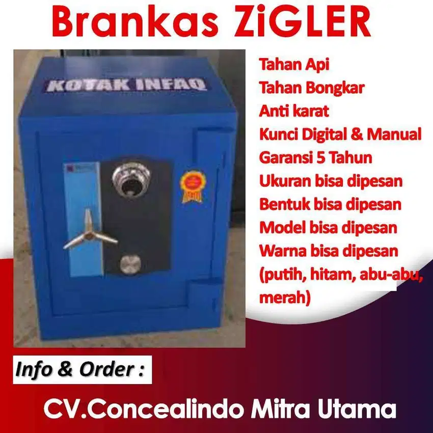 Jual Brankas Conseal Lock Executive Size- Z Garansi 5 Th