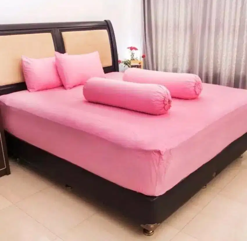 Sprei emboss BONITA LUXURY size 180x200cm T30cm, kode PS