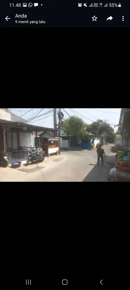 Disewakan lapak gerobag & kamar masing2 = 400rb/bln