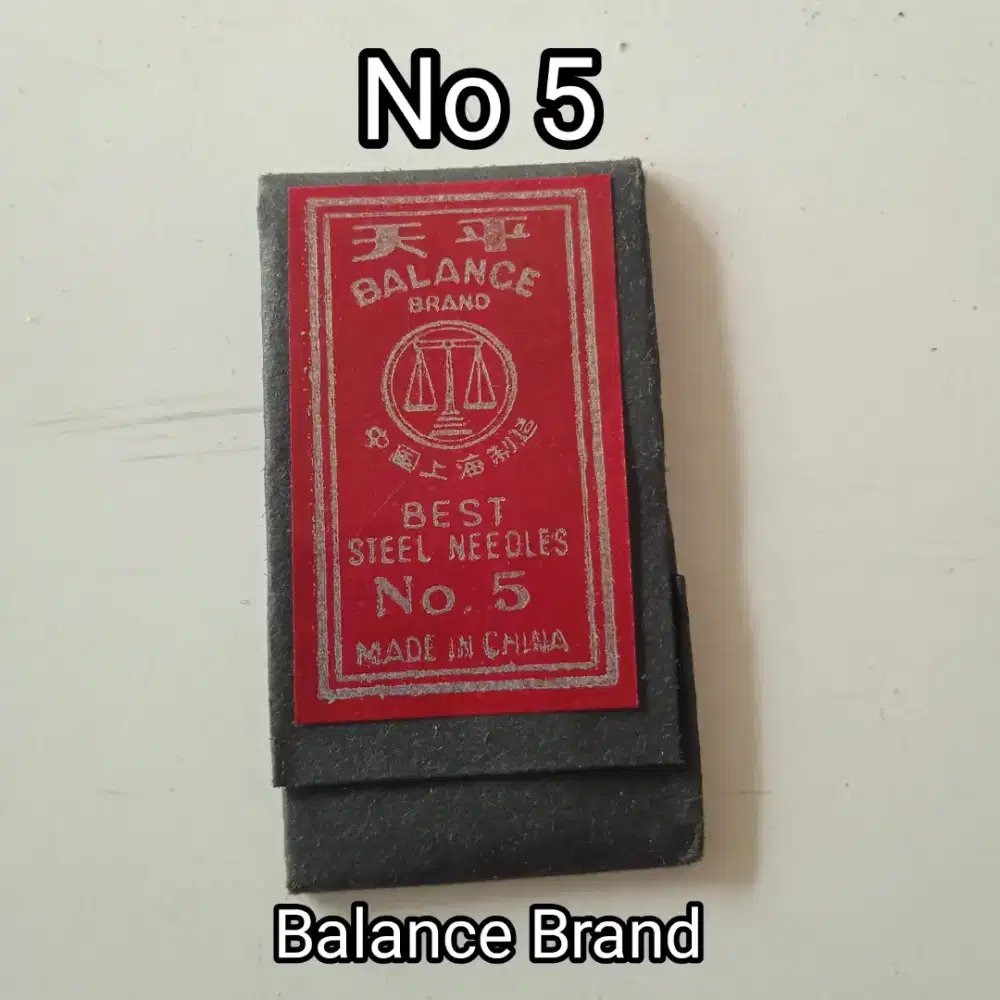 Jarum Jahit Tangan Kecil per pack Jadul - antik - Lawas