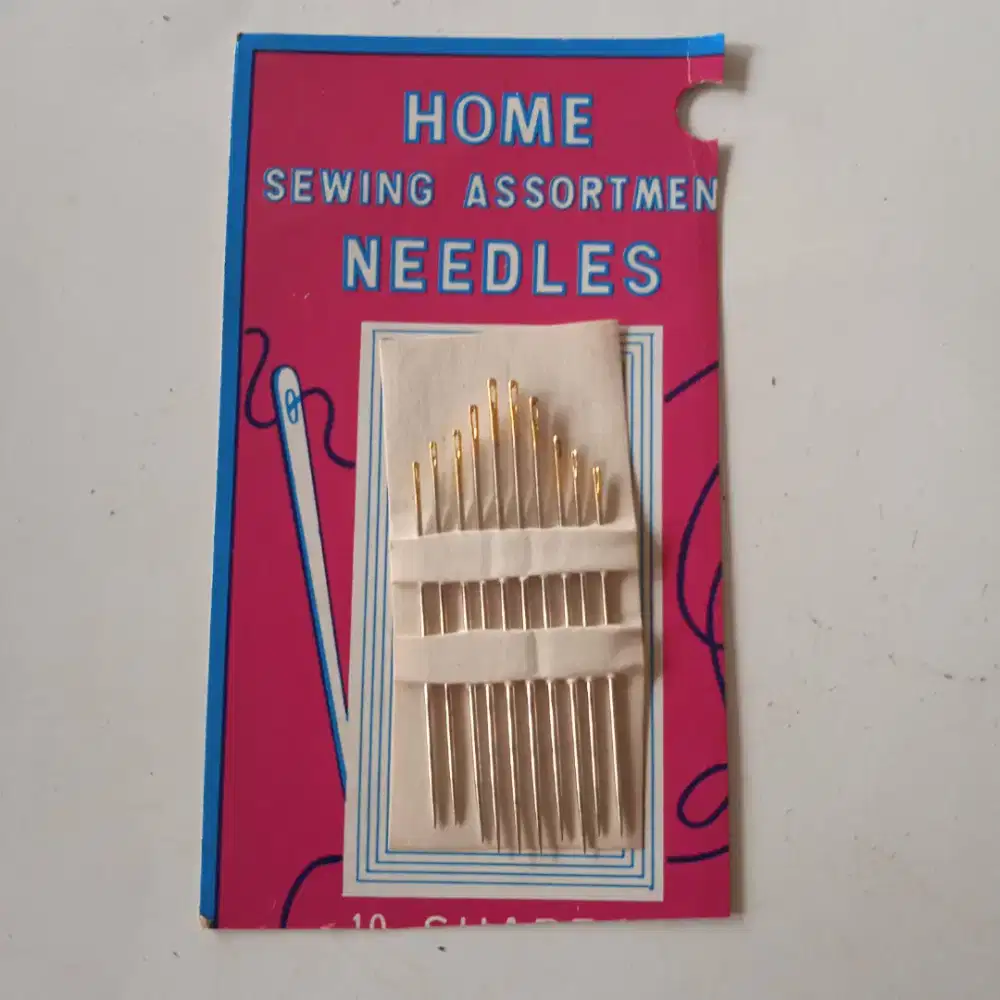 Jarum Jahit Tangan Kecil per pack Jadul - antik - Lawas