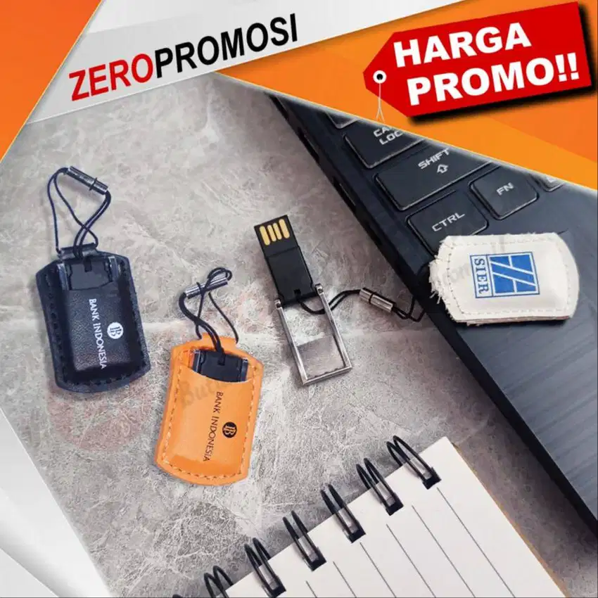 Souvenir Flashdisk Kulit Chip Lipat FDLT28 Eksklusif Cetak
