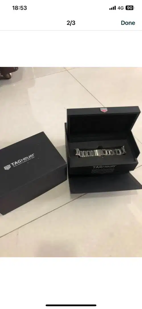 Bracelet/ tali jam Tag Heuer Titanium