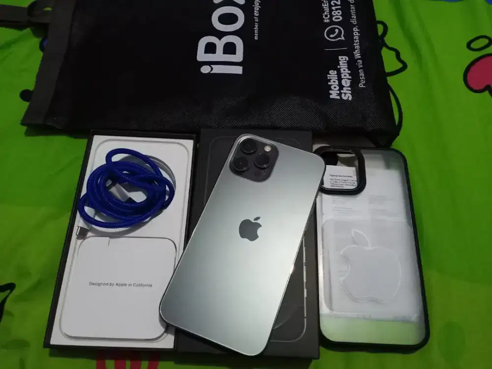 iPhone 12 promax 256gb ibox, bisa tt andro