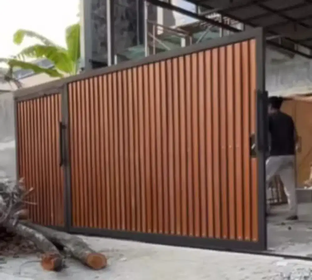 Pagar tralis dan kanopi holow bandung murah