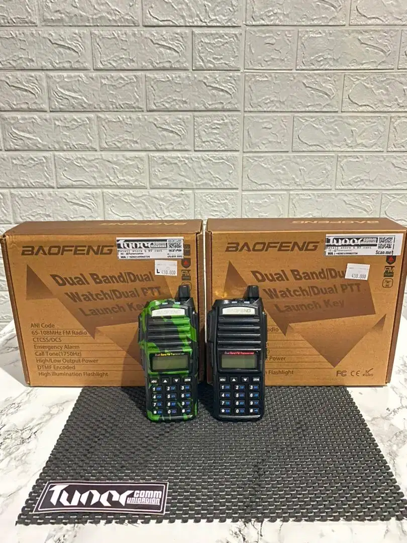 Baofeng uv82 dual band uhf vhf
