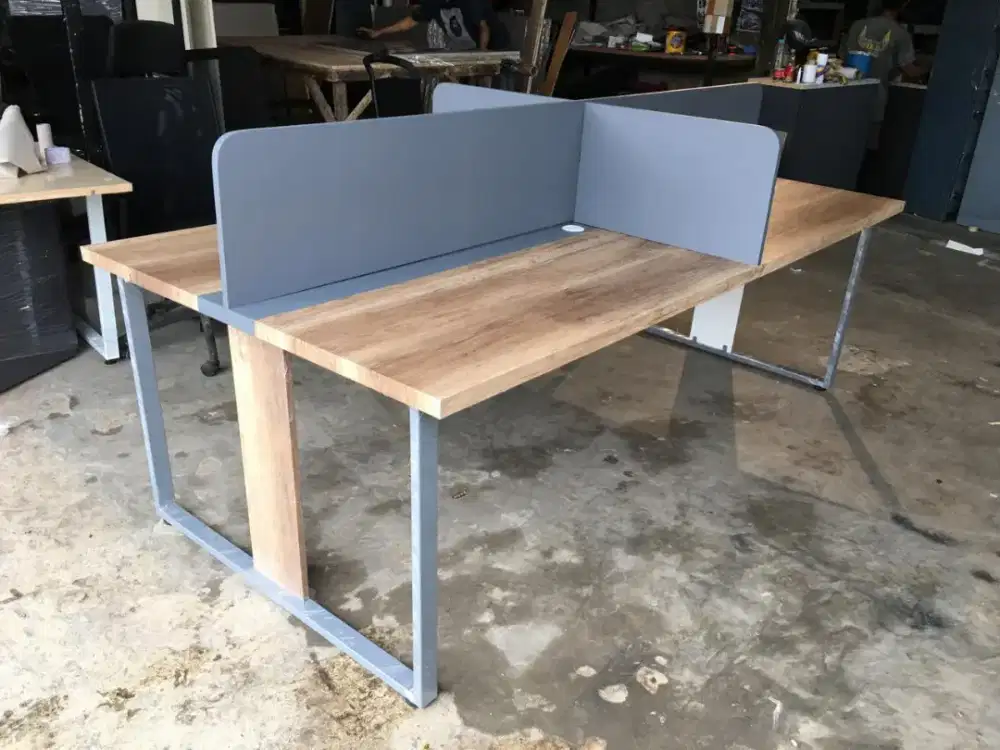 Meja sekat kantor - meja kantor - meja partisi
