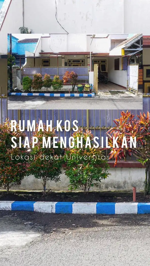 DIJUAL RUMAH KOS MURAH UNMER