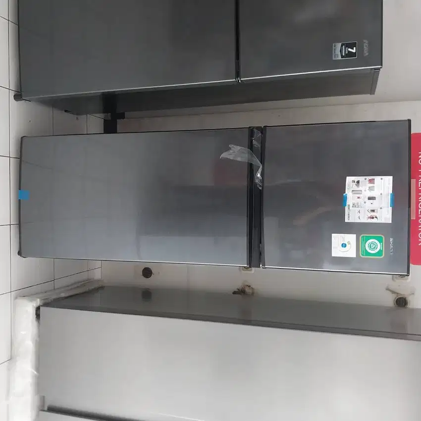 Kulkas 2 Pintu 256 Liter Sharp Dark Silver SJ-316MN-HS Baru Denpasar