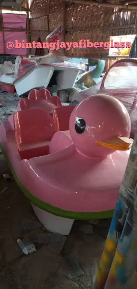 wahana sepeda air gowes itik