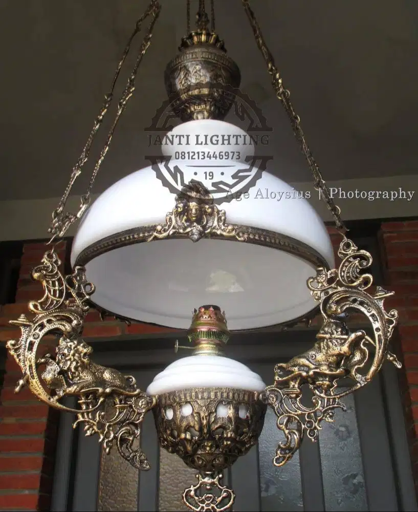 Lampu hias gantung Joglo