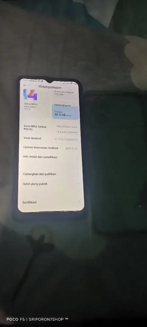 Poco M5 Helio G99 Gaming Chipset 4GB/128GB