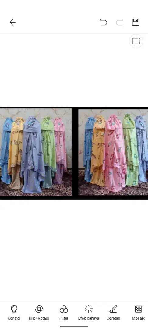 Jual mukena bahan rayon min 5 biji