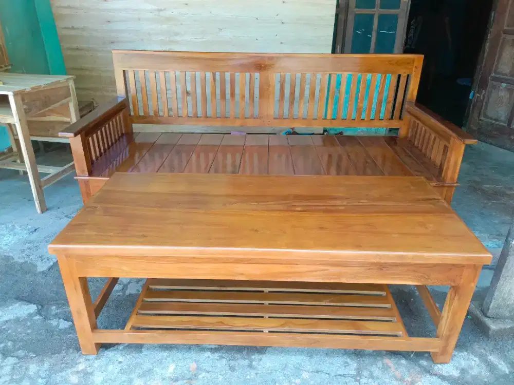 Set  bale bale dan meja