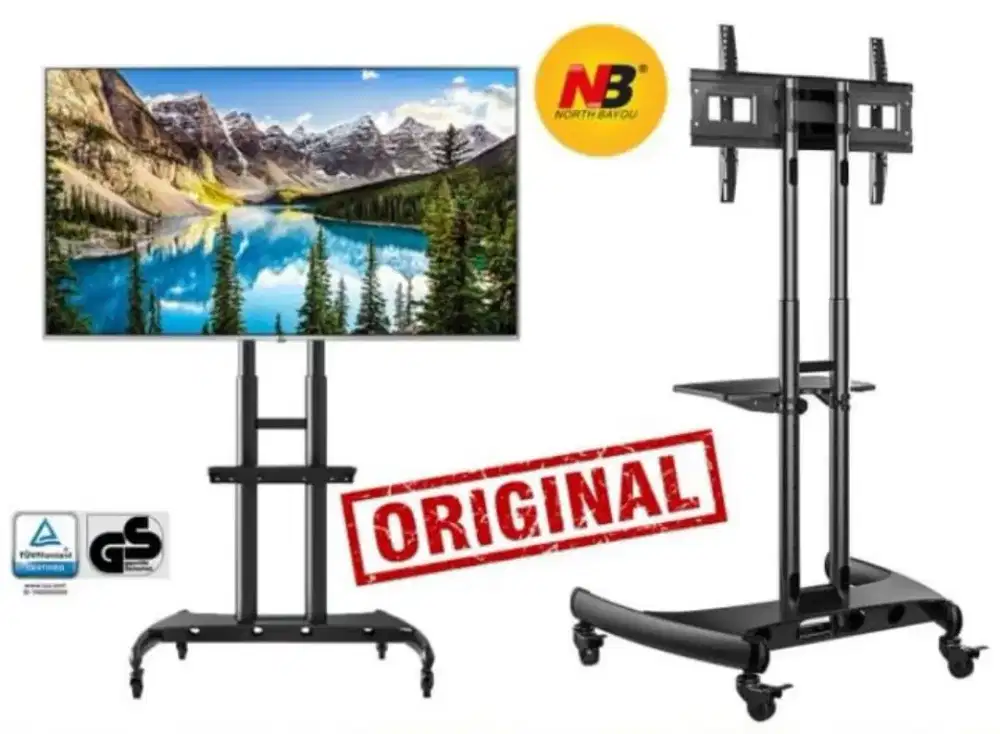 Breket standing tv 32inc - 75inc