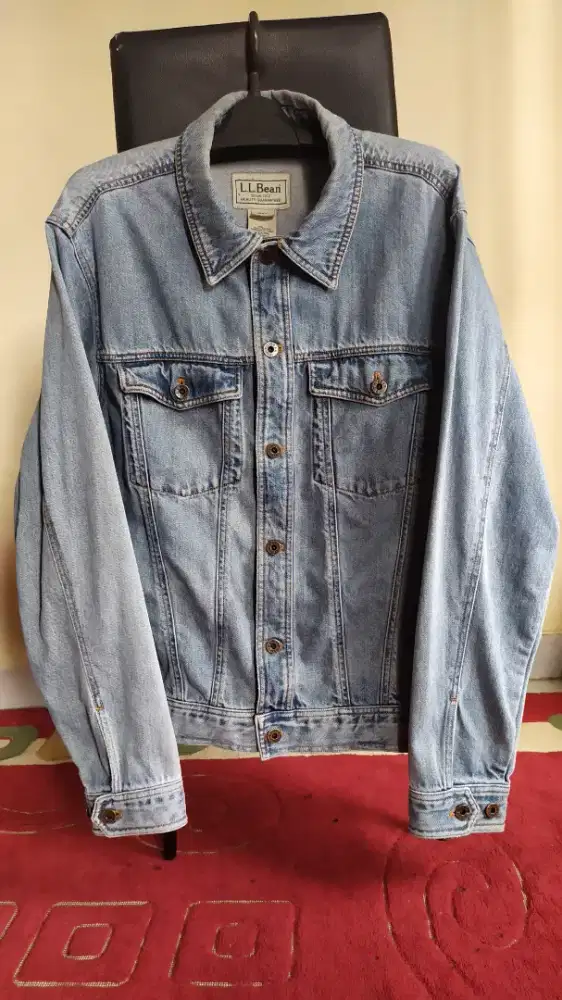 Jaket Denim LL Bean