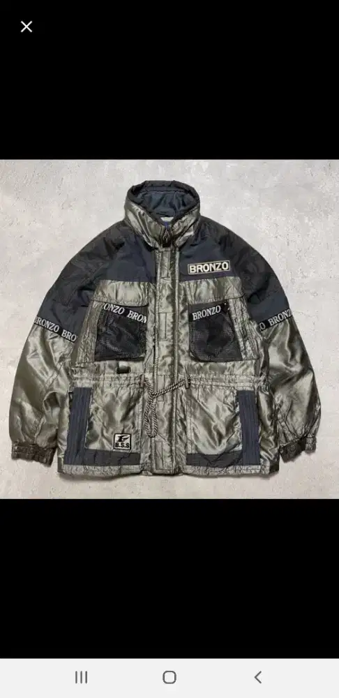 Jaket preloved  (size XL)panjang 76 lebar 62