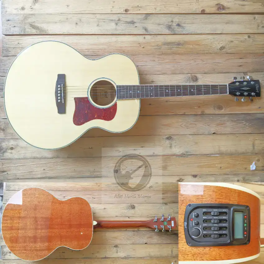 CORT CJ-MEDX NAT | Original Gitar Akustik Elektrik Jumbo