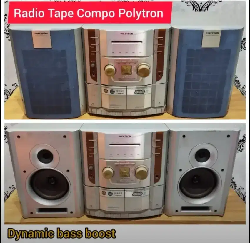 Radio Tape Compo POLYTRON (dynamic bass boost)