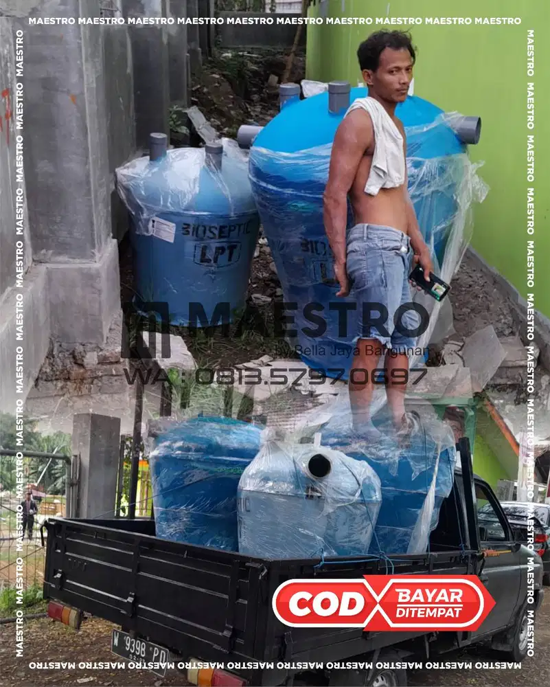 Septic tank bio ramah lingkungan COD