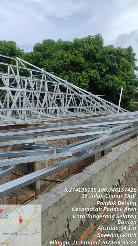 Ahli pasang rangka atap baja ringan galvalum