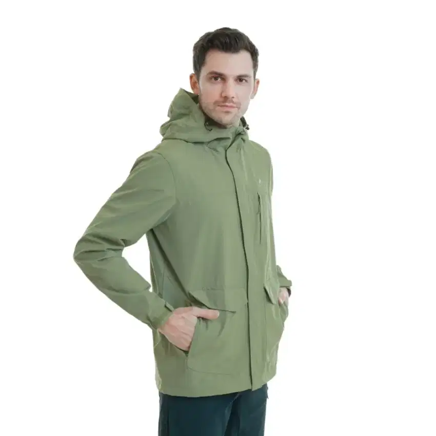 Jaket Eiger Windproof Hijau Sage