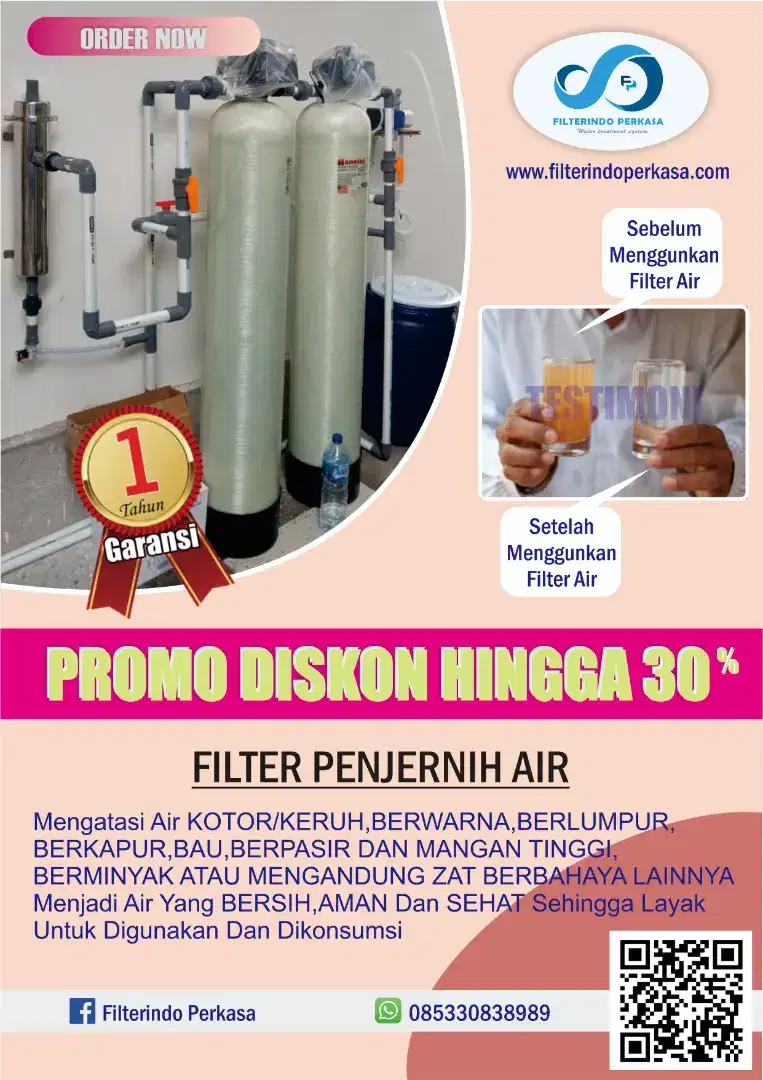 Filter penjernih air murah